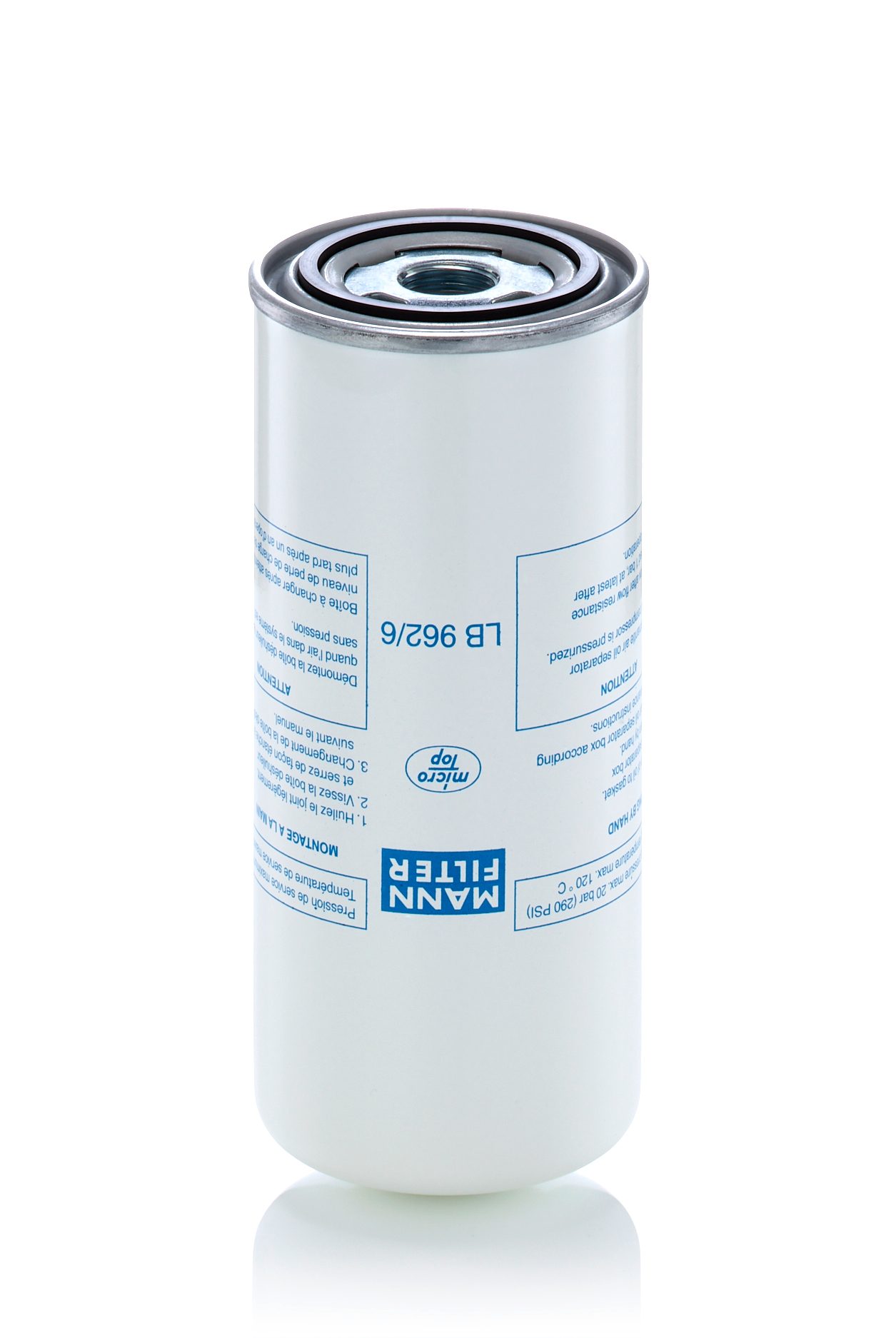 LB 962/6 - Basınçlı havayı yağdan arındırma -  MANN FILTER